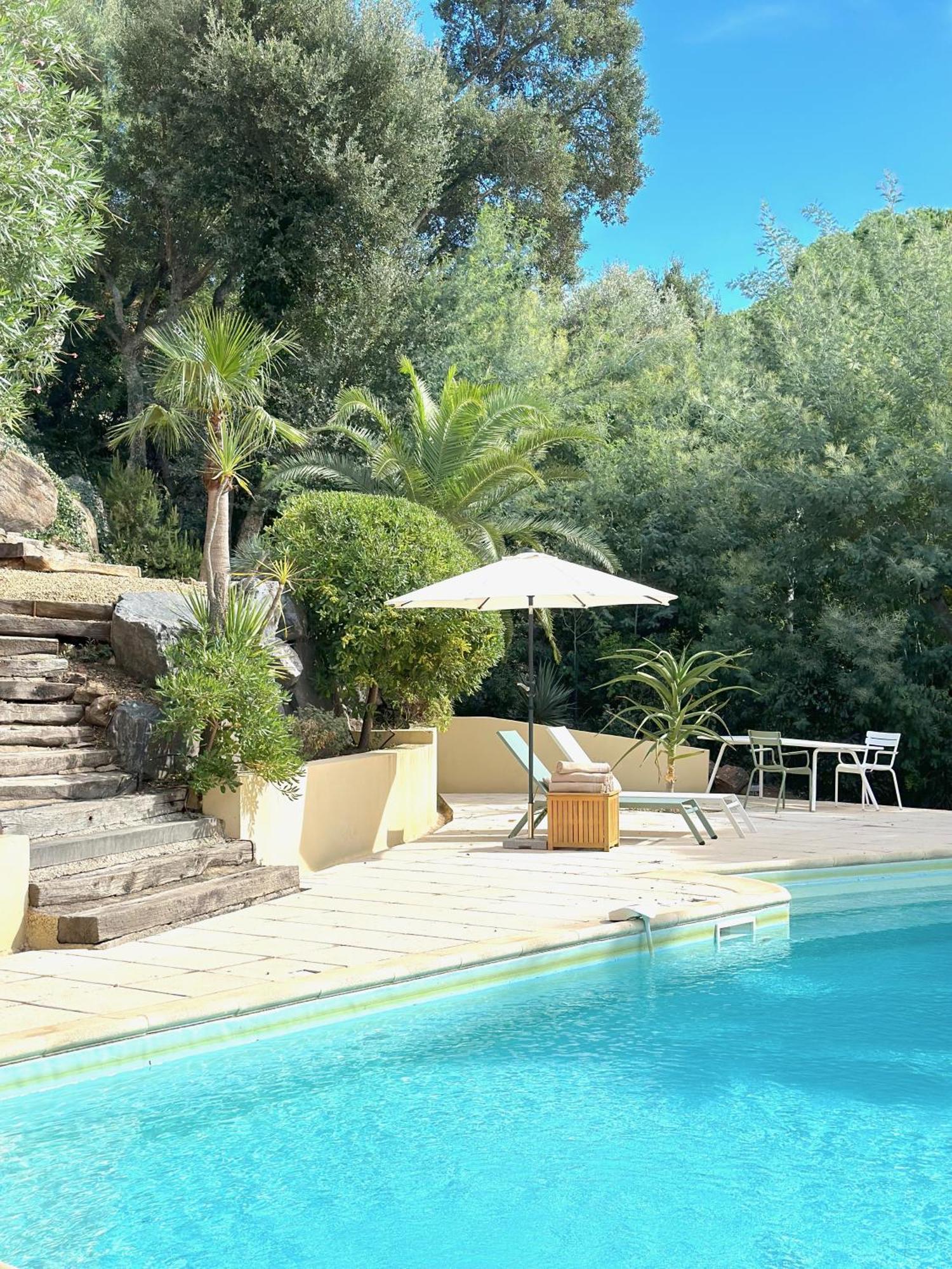 Villa Boca A Gigaro - Avec Vue Et Piscine Chauffee 拉克鲁瓦瓦尔梅 外观 照片