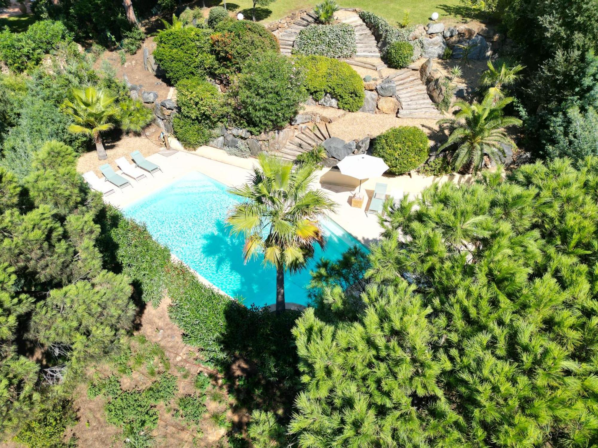 Villa Boca A Gigaro - Avec Vue Et Piscine Chauffee 拉克鲁瓦瓦尔梅 外观 照片