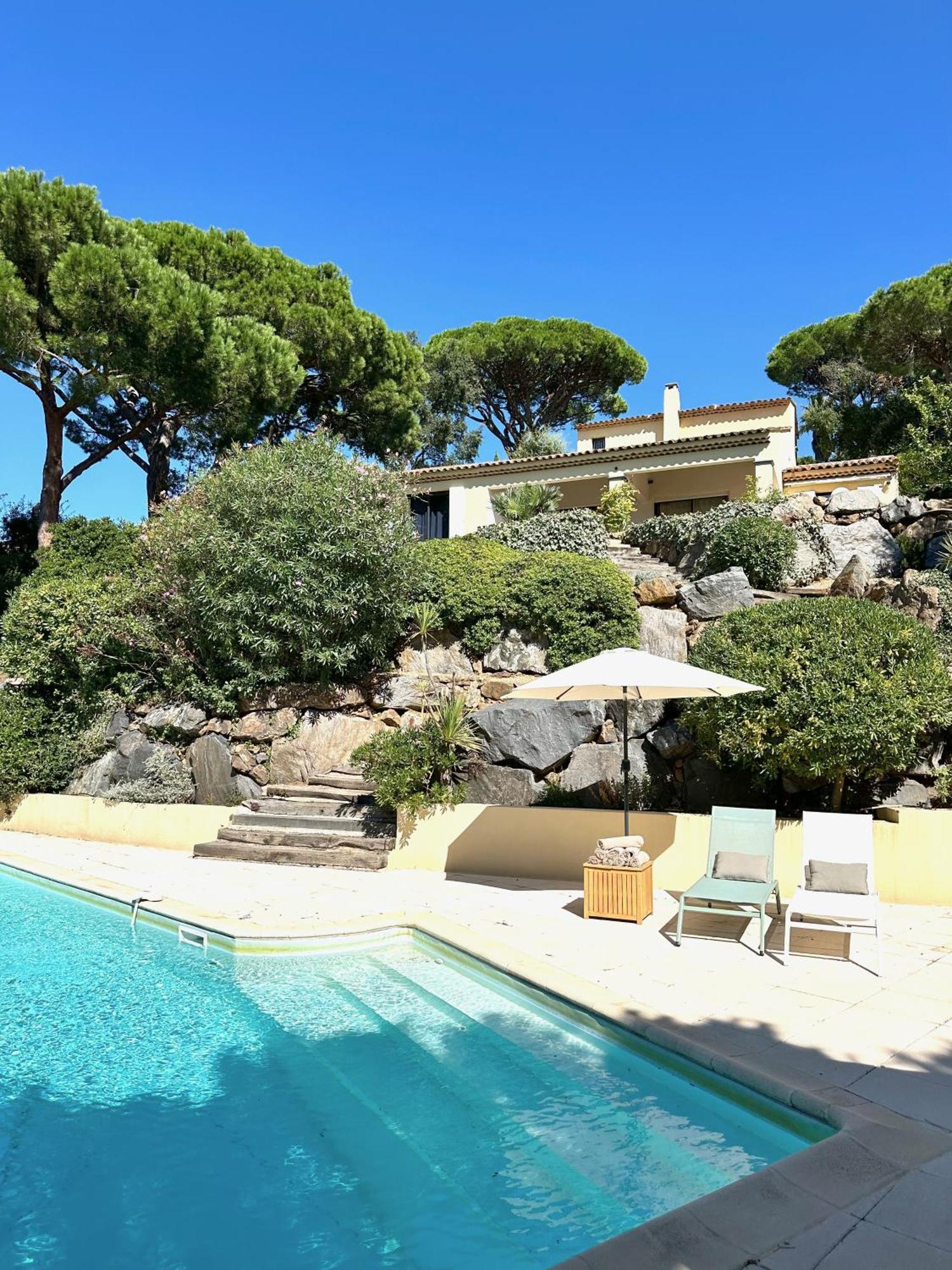 Villa Boca A Gigaro - Avec Vue Et Piscine Chauffee 拉克鲁瓦瓦尔梅 外观 照片