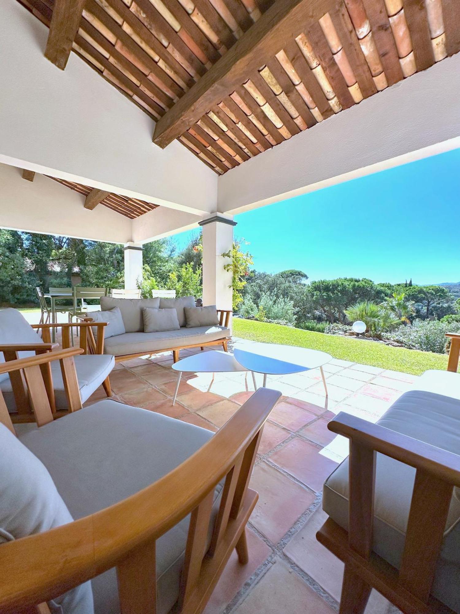 Villa Boca A Gigaro - Avec Vue Et Piscine Chauffee 拉克鲁瓦瓦尔梅 外观 照片