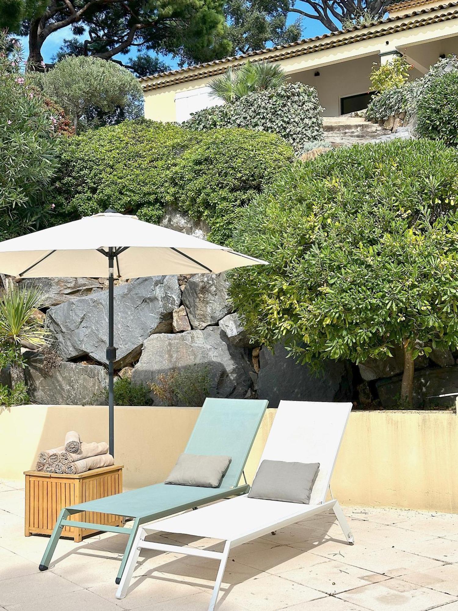 Villa Boca A Gigaro - Avec Vue Et Piscine Chauffee 拉克鲁瓦瓦尔梅 外观 照片