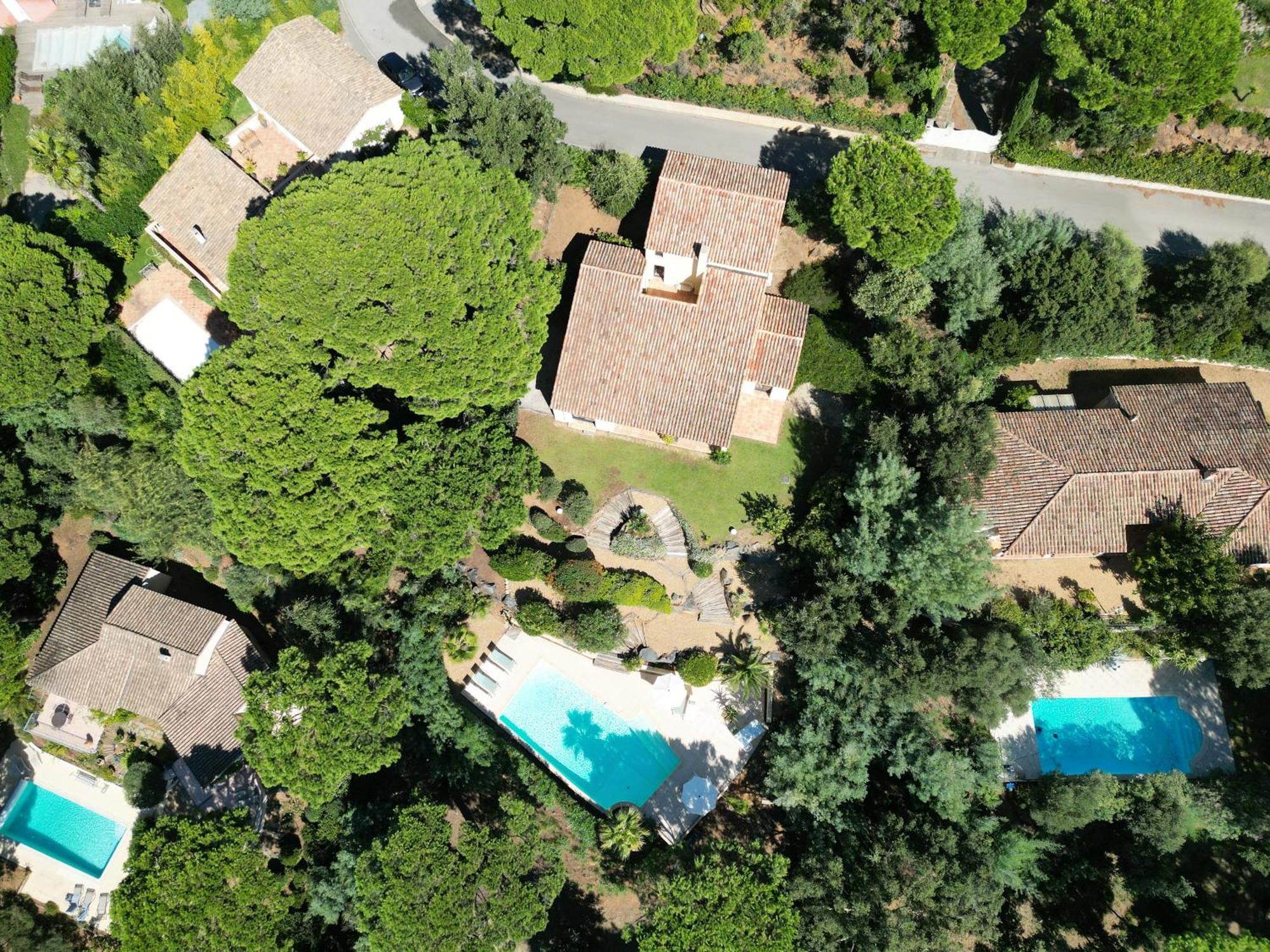 Villa Boca A Gigaro - Avec Vue Et Piscine Chauffee 拉克鲁瓦瓦尔梅 外观 照片