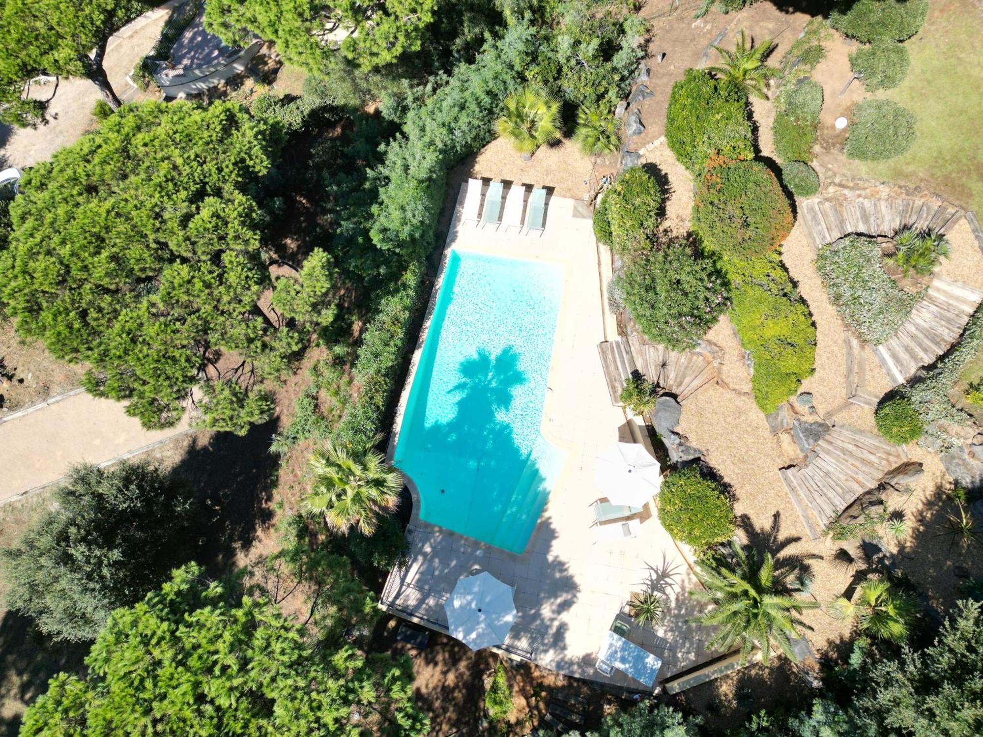 Villa Boca A Gigaro - Avec Vue Et Piscine Chauffee 拉克鲁瓦瓦尔梅 外观 照片
