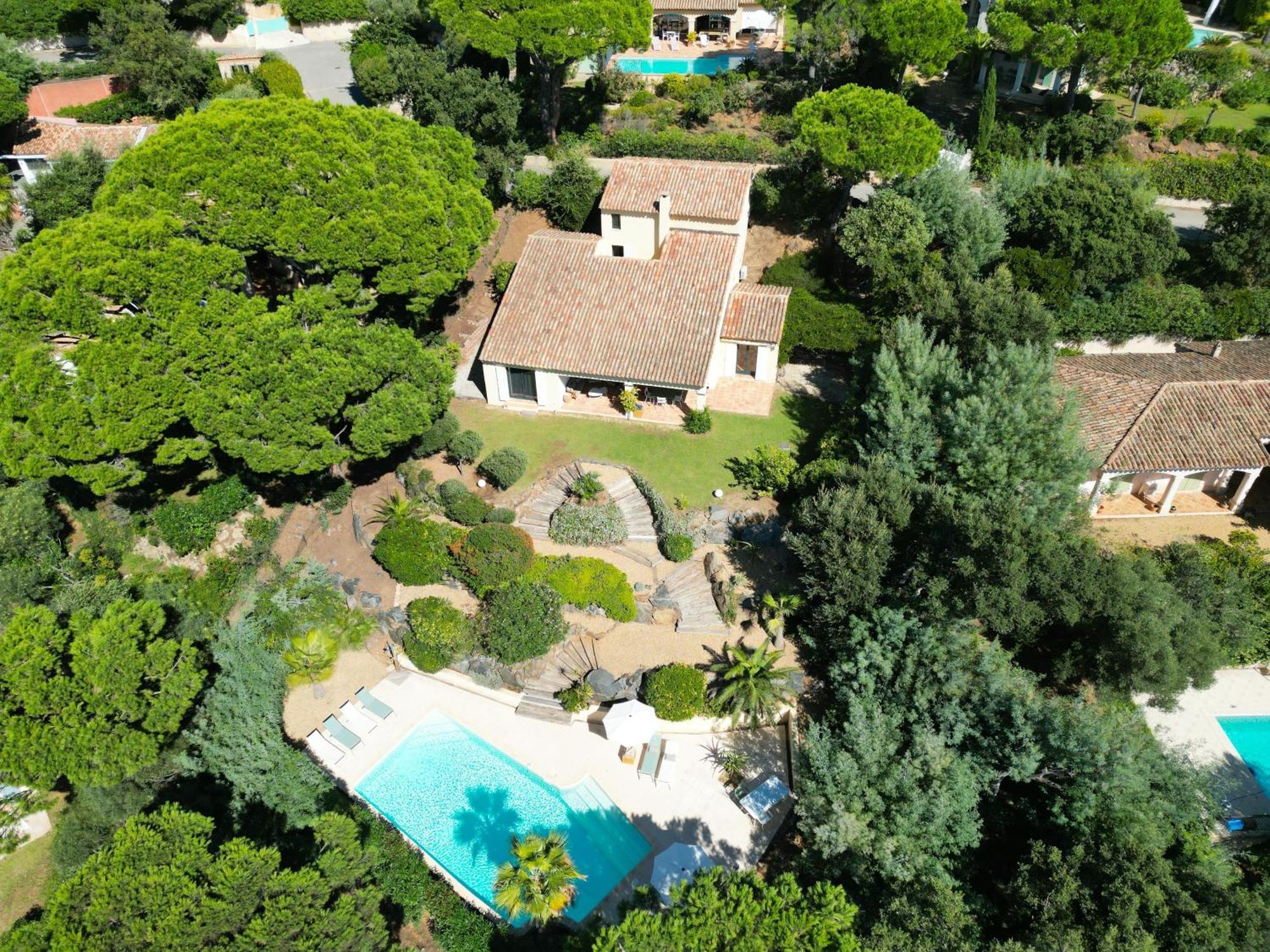 Villa Boca A Gigaro - Avec Vue Et Piscine Chauffee 拉克鲁瓦瓦尔梅 外观 照片